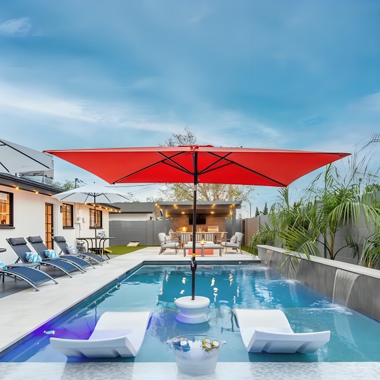Custom swimming pool project in Phoenix, Arizona