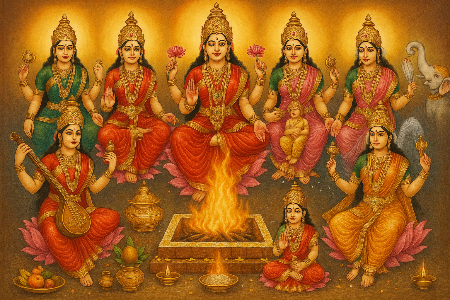 Group AstaLakshmi Homam – Invite Divine Abundance from All 8 Lakshmis 6