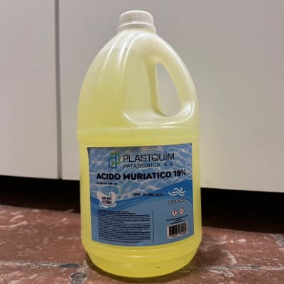 Acido muriatico 19% x4lt