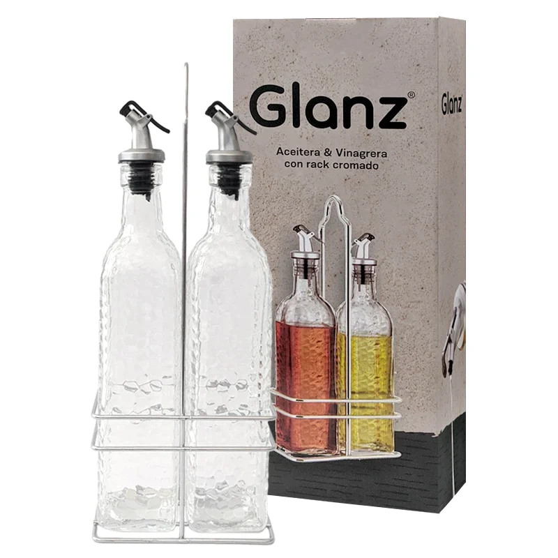 SET ACEITERA/VINAGRERA GLANZ
