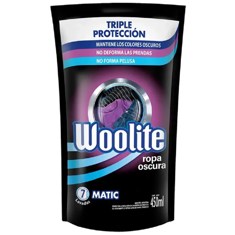Woolite ropa oscura x450ml