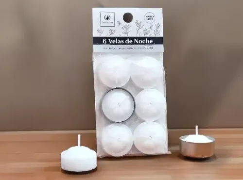 Velas noche Iluminarte x6 unid