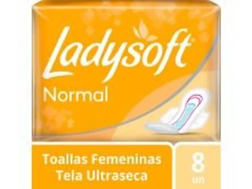 Toallitas femeninas Lady Soft x8 unidades