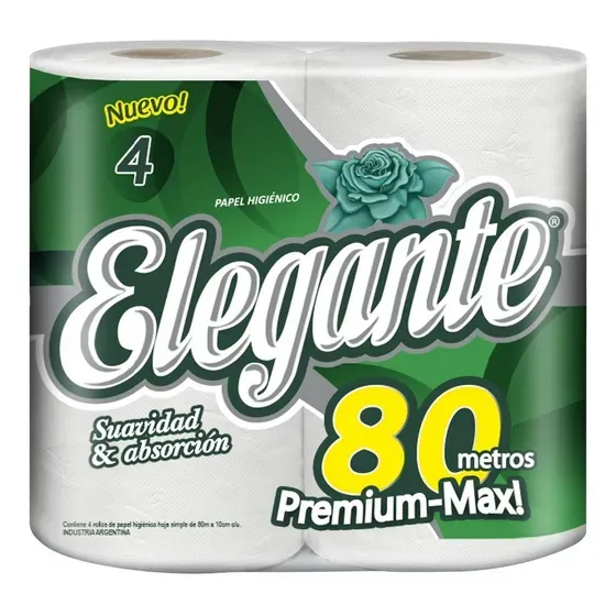 Papel Elegante /Elite x 80 mtrs