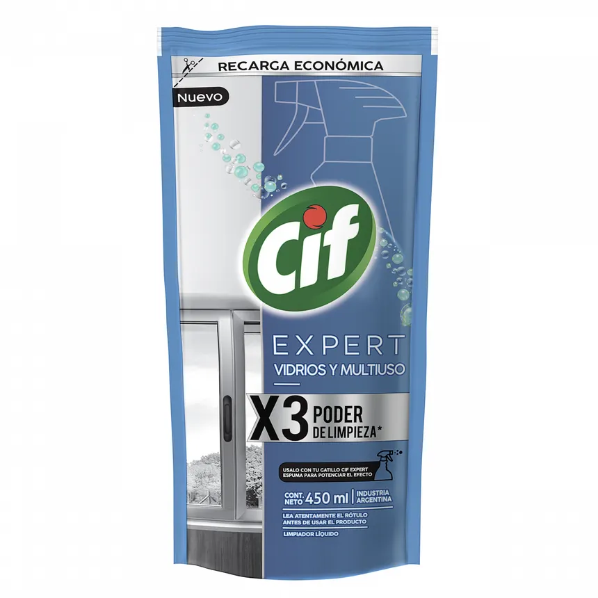 CIF vidrios repuesto x450ml