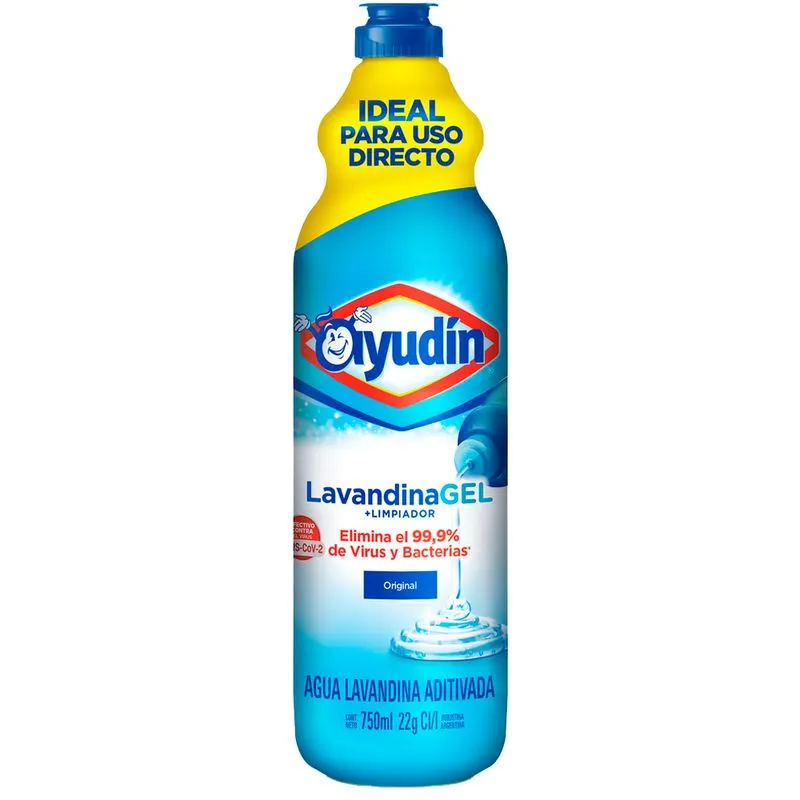 Lavandina en gel Ayudin x750ml