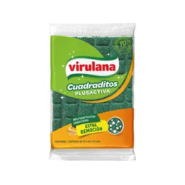 ESPONJA VIRULANA CUADRADITOS