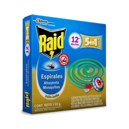 espirales raid