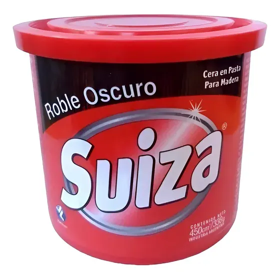 cera suiza negra 450ml