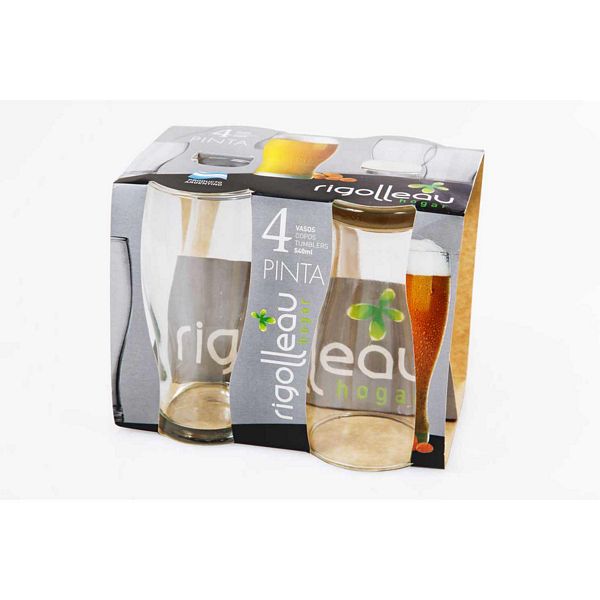 Vasos Pinta x4 unidad