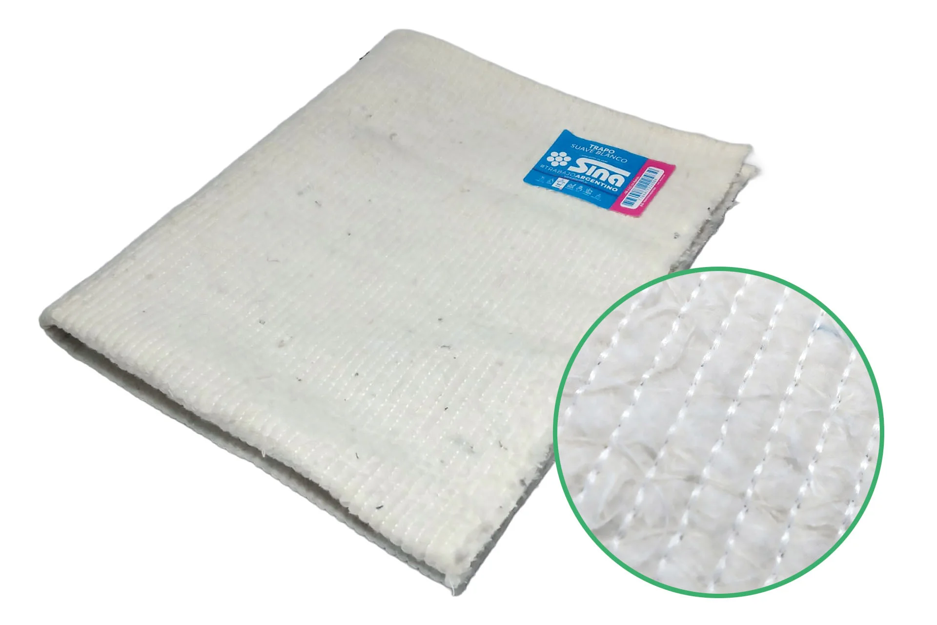 Trapo piso blanco sina