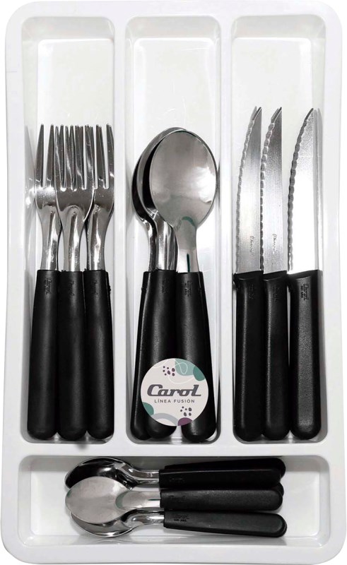 Set 24 piezas cubiertos más organizador