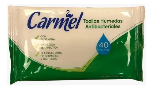 Toallitas antibacteriales Carmel
