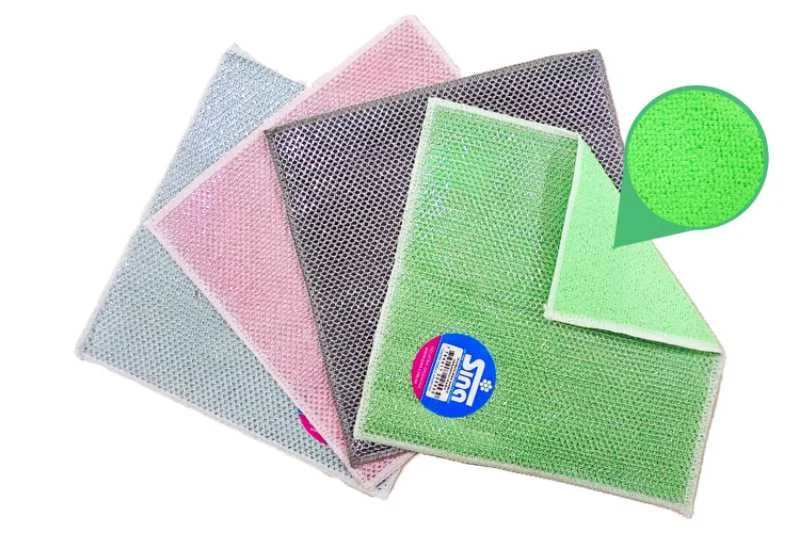 Paño multiuso microfibra y abrasivo