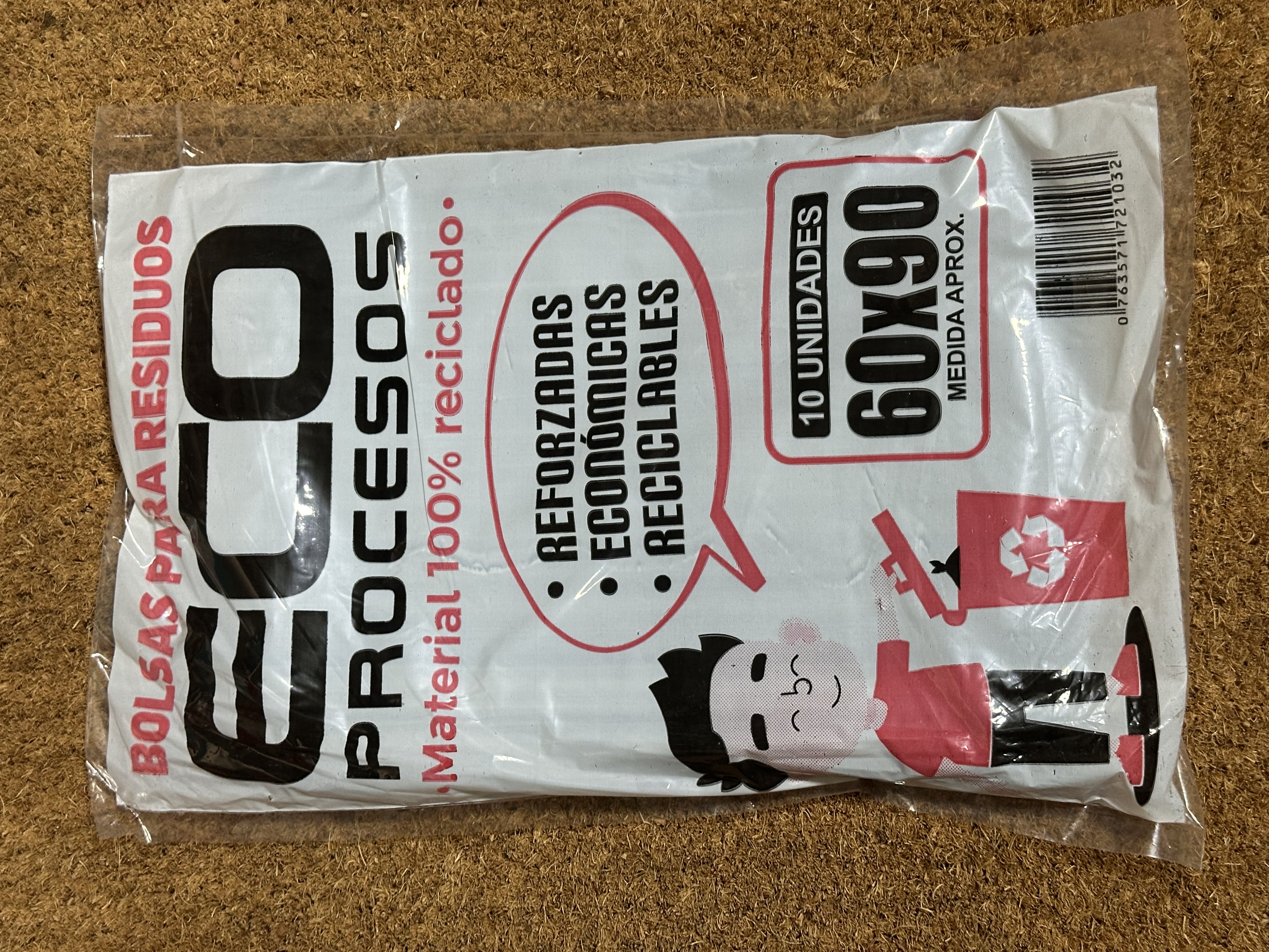 Bolsas negras 60x90 10u