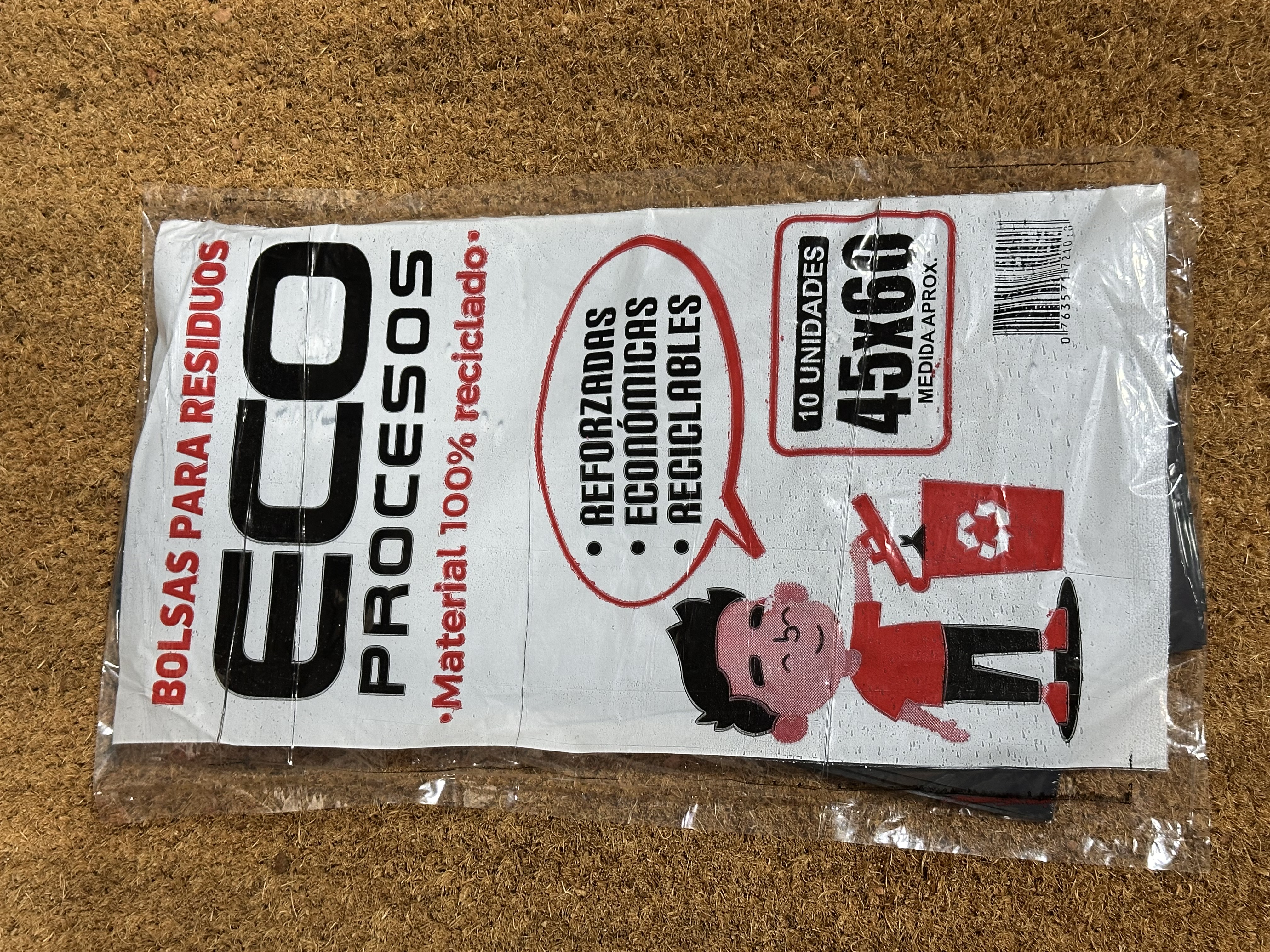 Bolsas negras 45x60 10unidades