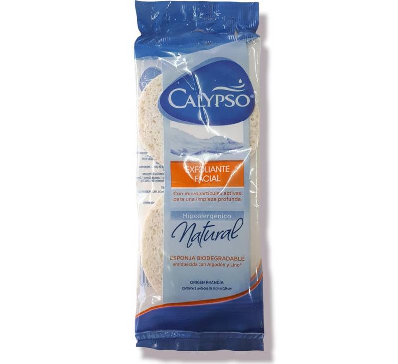 Esponja de rostro exfoliante