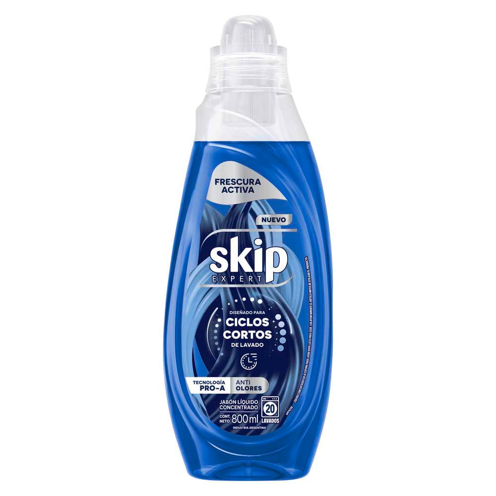 Jabón Skip ciclos cortos 800ml