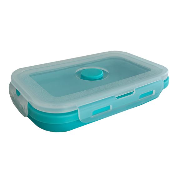 Hermetico silicona plegable tapa clip