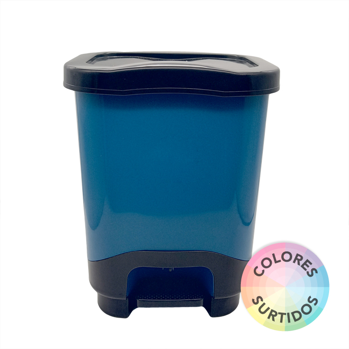 Cesto residuos c/ pedal 15lt