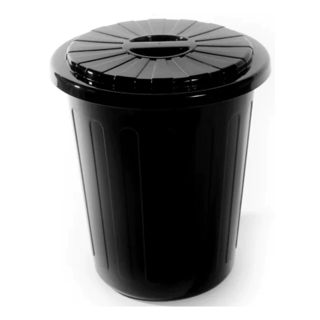 Cesto 40lts con tapa marca colores