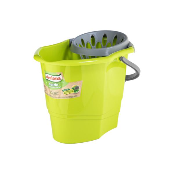 Balde c/ escurridor virulana 12lt