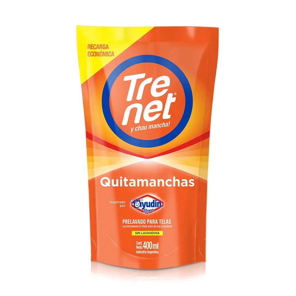 Trenet quitamanchas 400ml