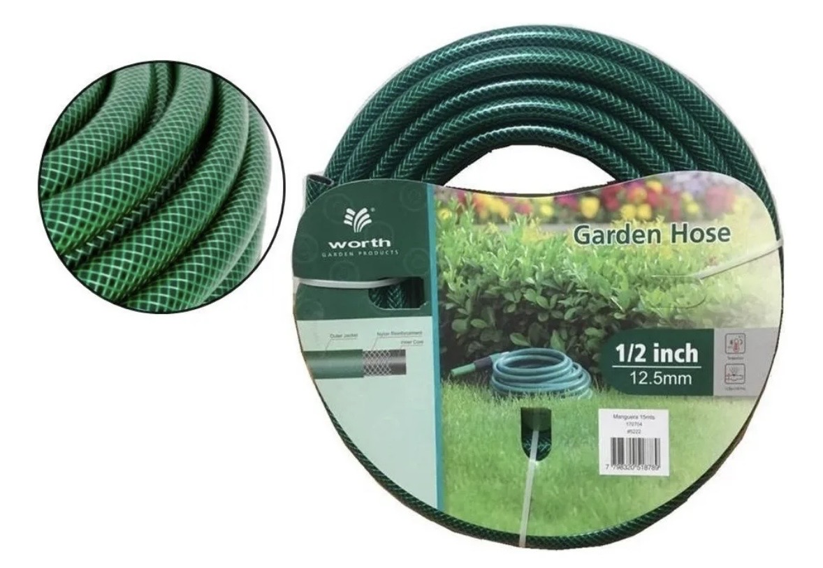 Manguera reforzada 15 mts