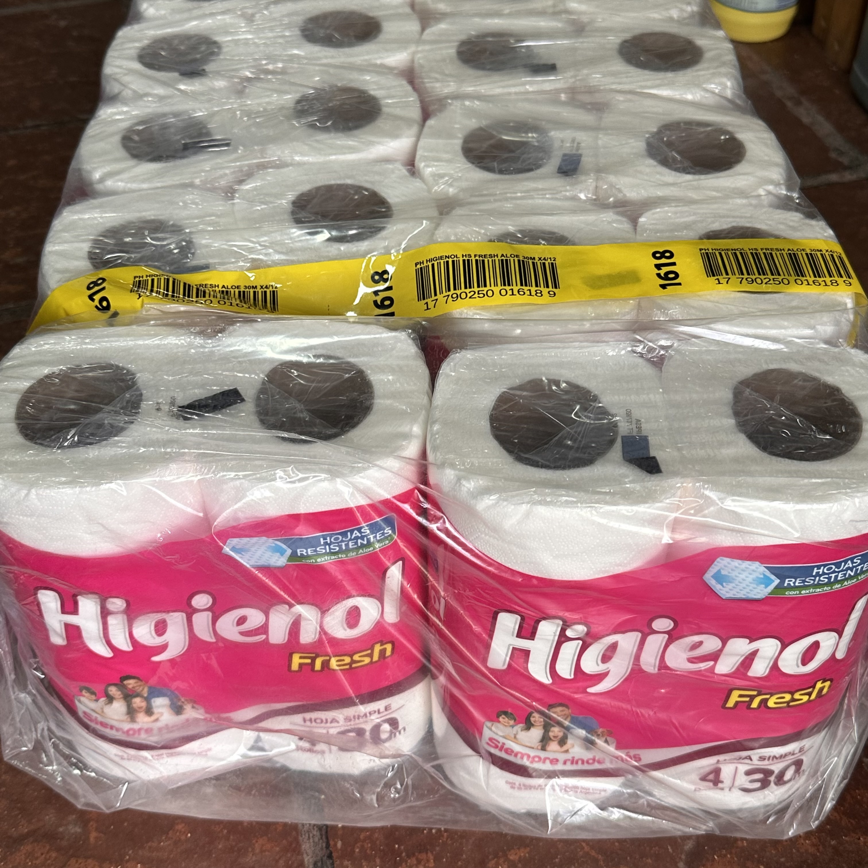 Bolson de papel 48 rollosx30mt Higienol