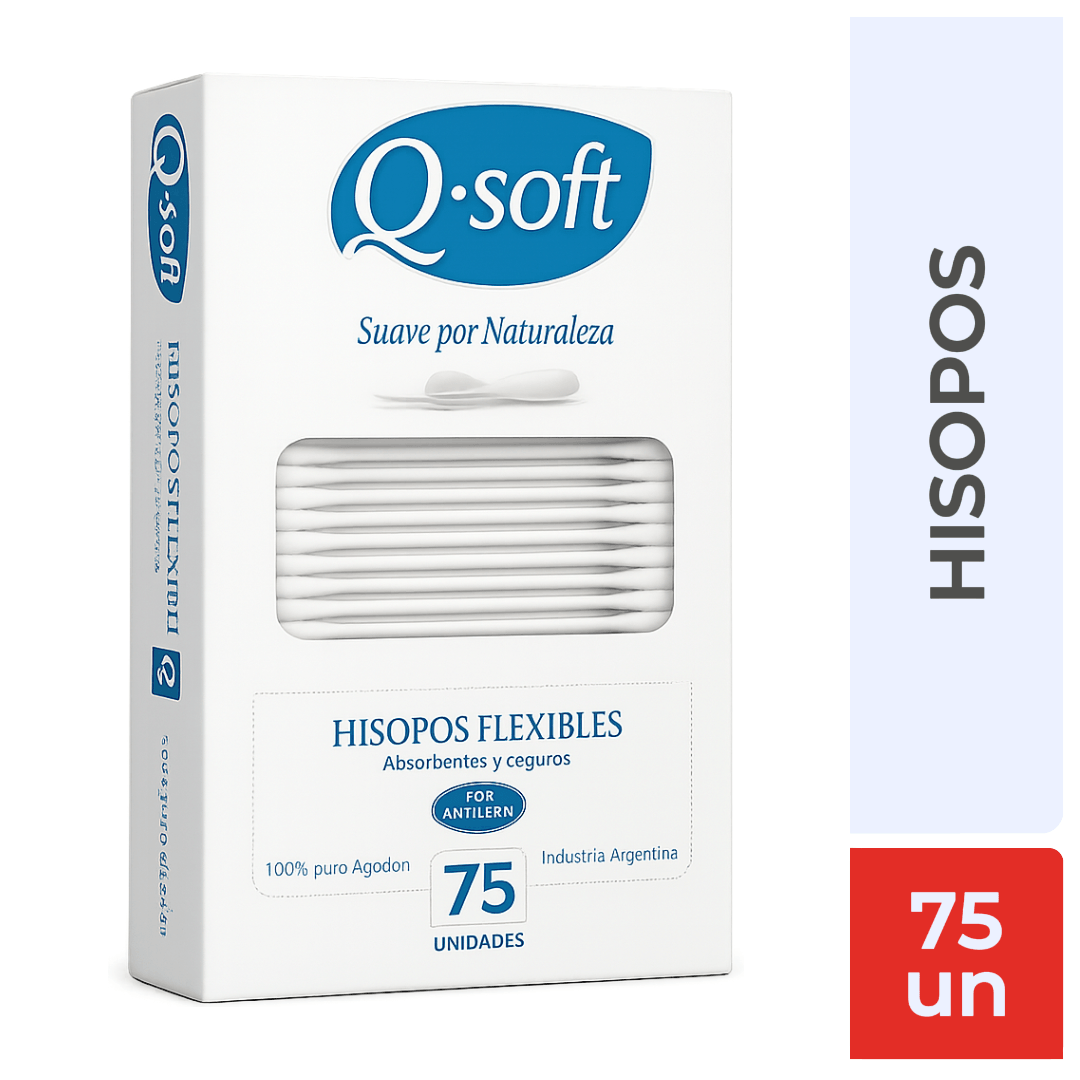 Hisopos estuche x75u