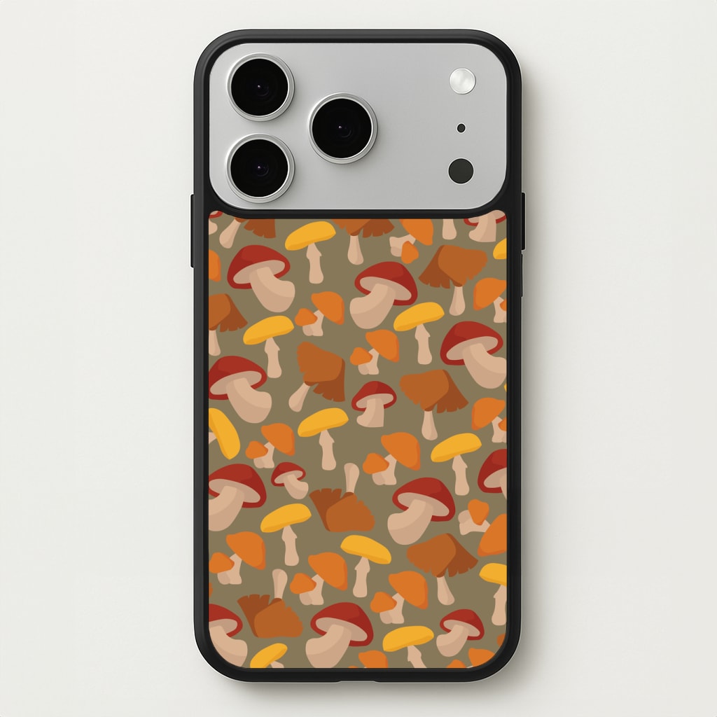 Mushroom Pattern - Autumn Phone Case