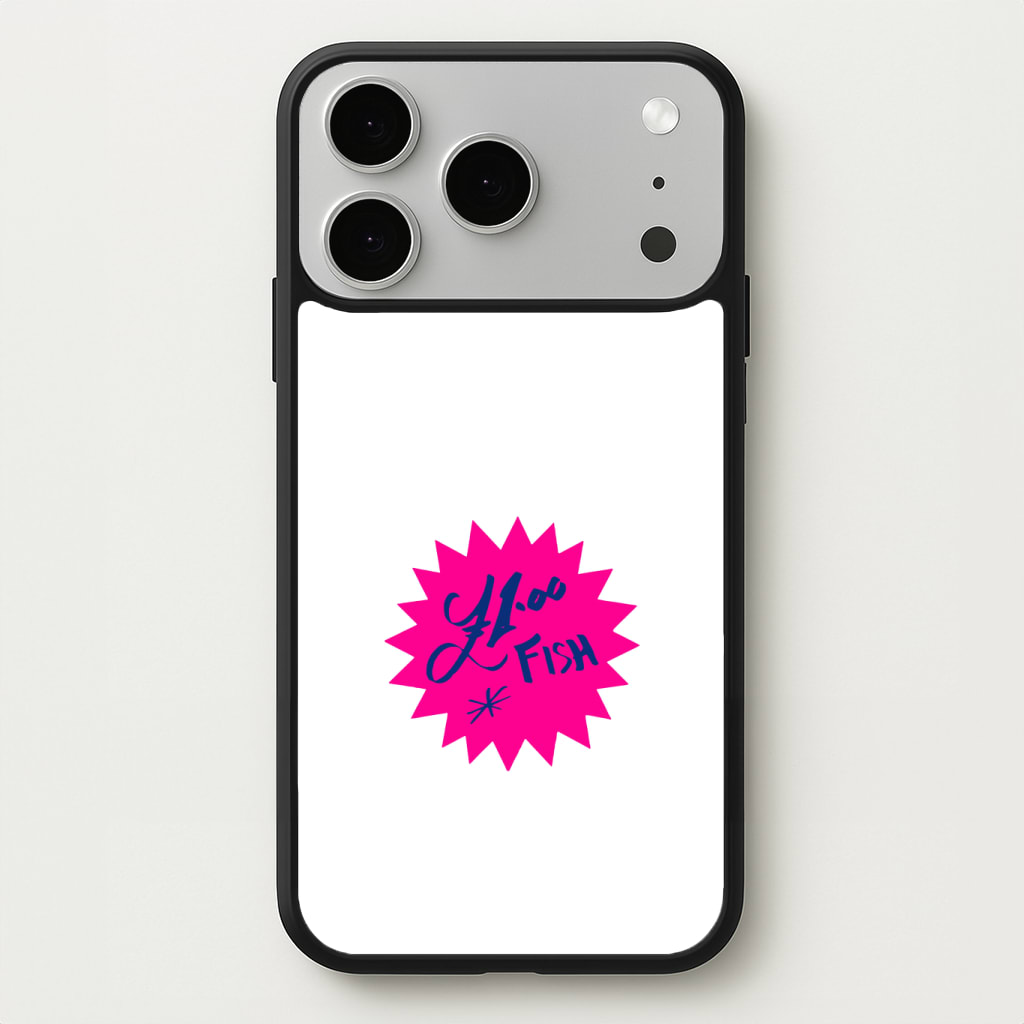 One Pound Fish - British Pop Culture Phone Case