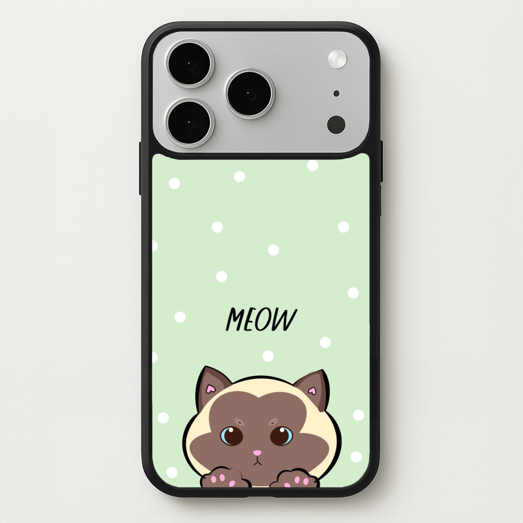 Meow Green - Cats Phone Case