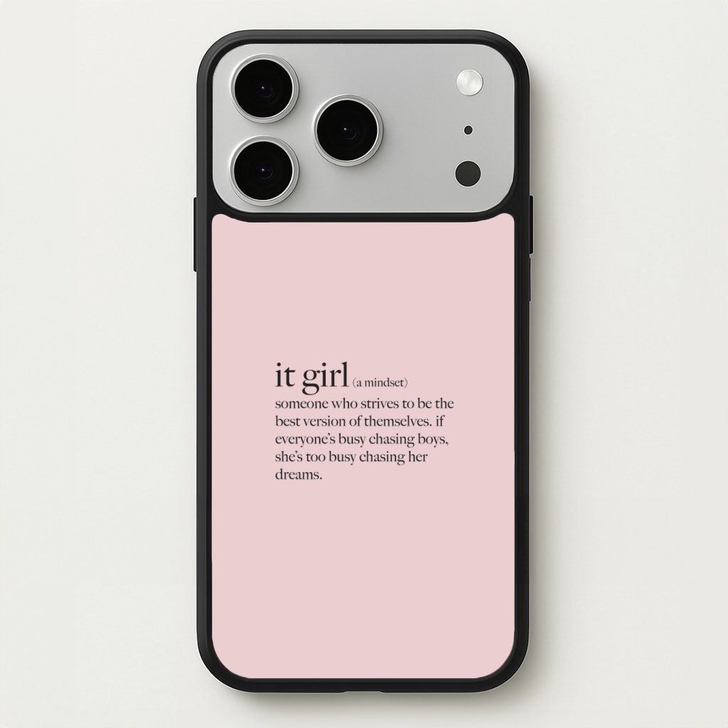 It Girl - Clean Girl Aesthetic Phone Case