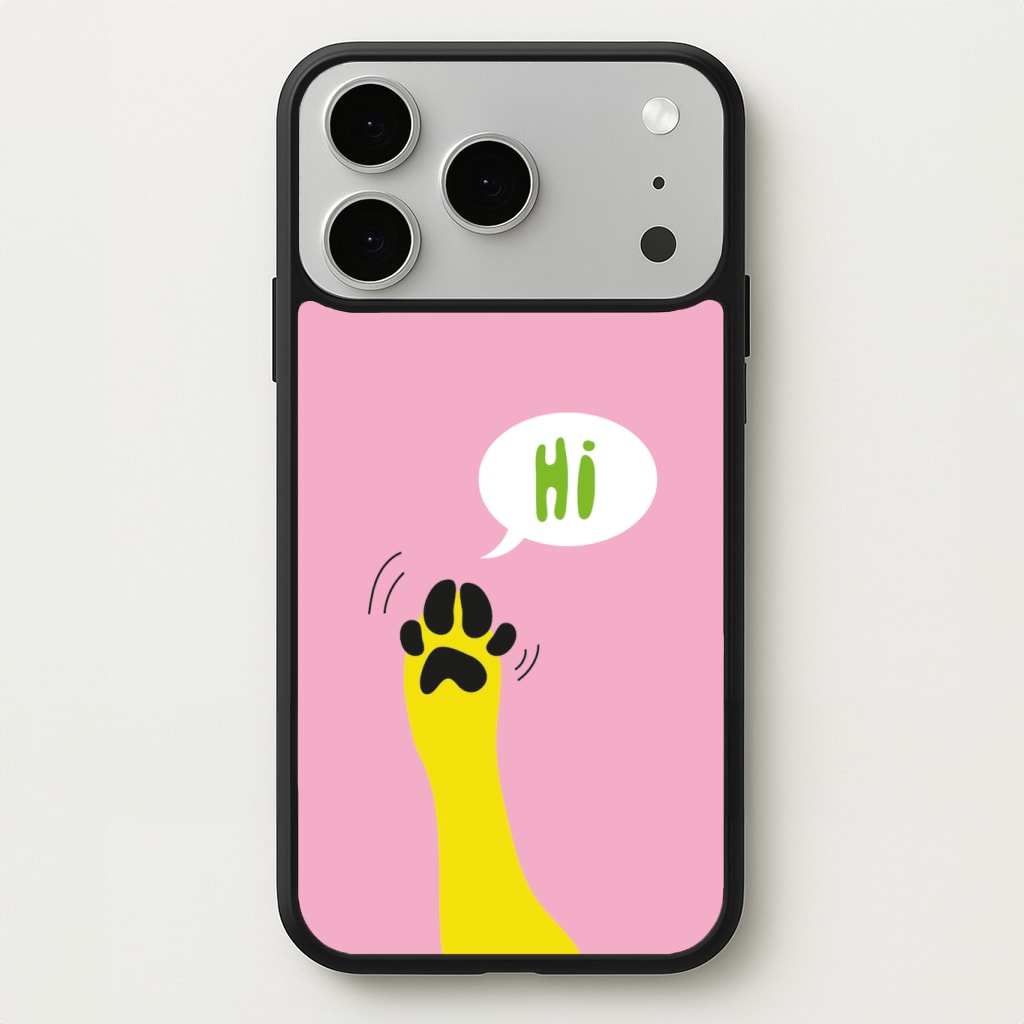 Hi - Dog Patterns Phone Case