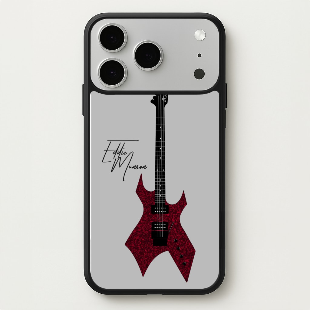 Eddie Munson Guitar Phone Case