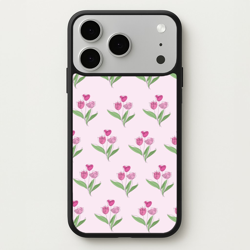 Pink Pattern - Floral Phone Case