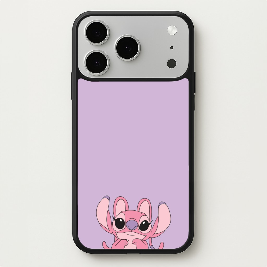 Gazing - Pink Alien Phone Case