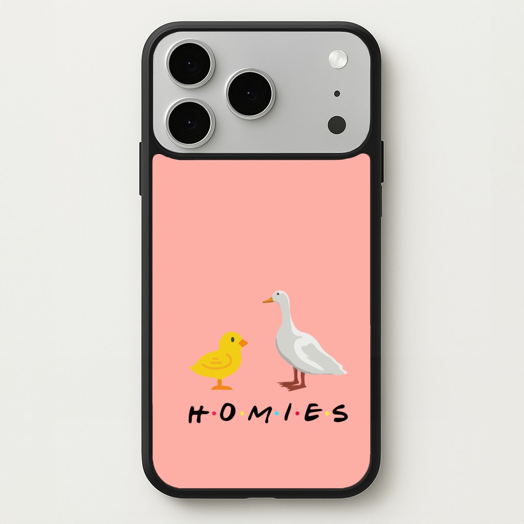 Homies Chick And Duck Phone Case