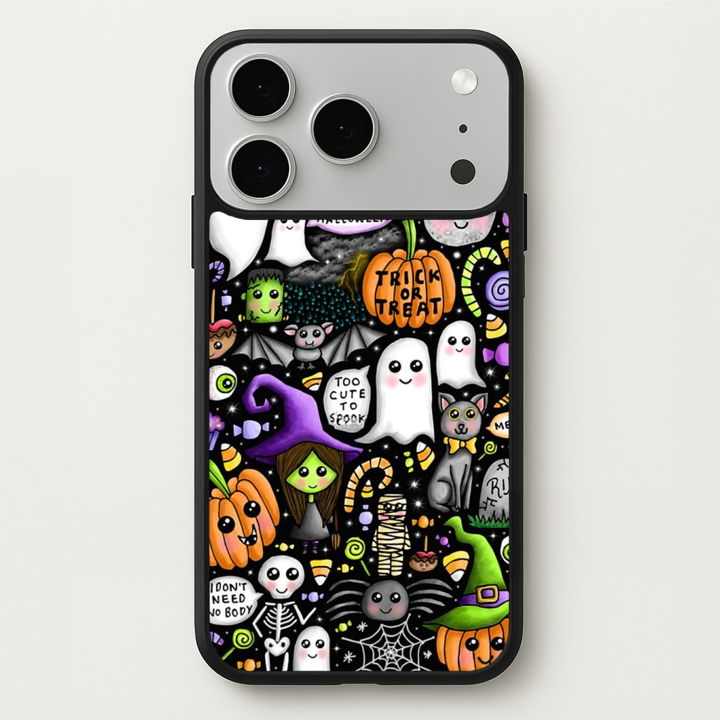 Colourful Halloween Pattern Phone Case