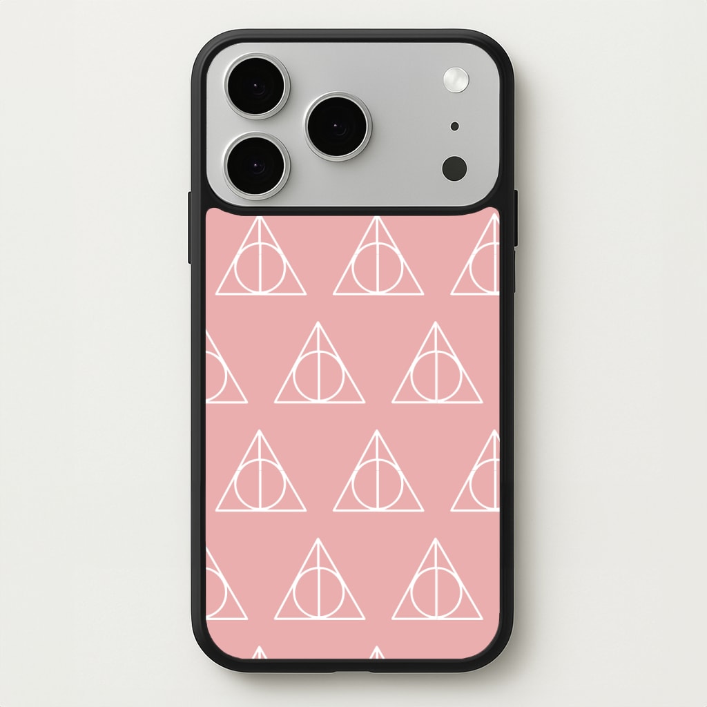 The Deathly Hallows Symbol Pattern Phone Case