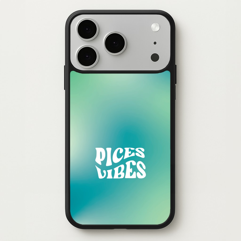Pices Vibes Gradient Zodiac Phone Case