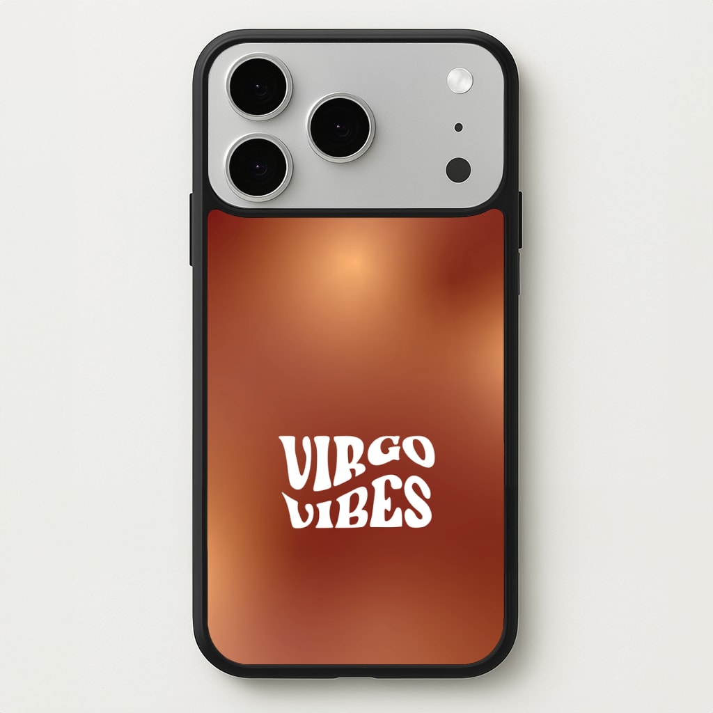 Virgo Vibes Gradient Zodiac Phone Case