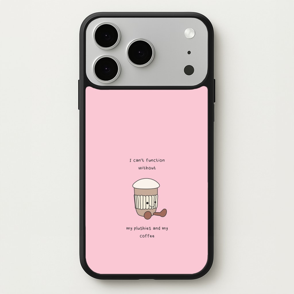 Coffee - Plushy Phone Case