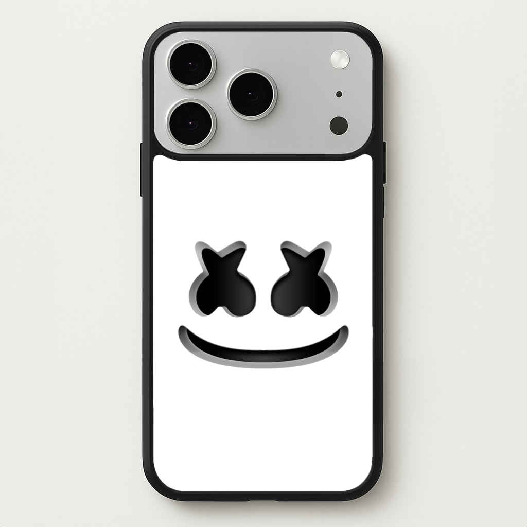 White Helmet DJ Helmet Phone Case