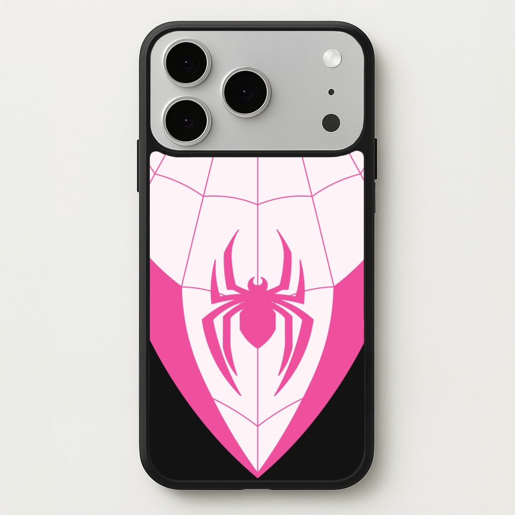 Pink And Black Spider Costume Phone Case