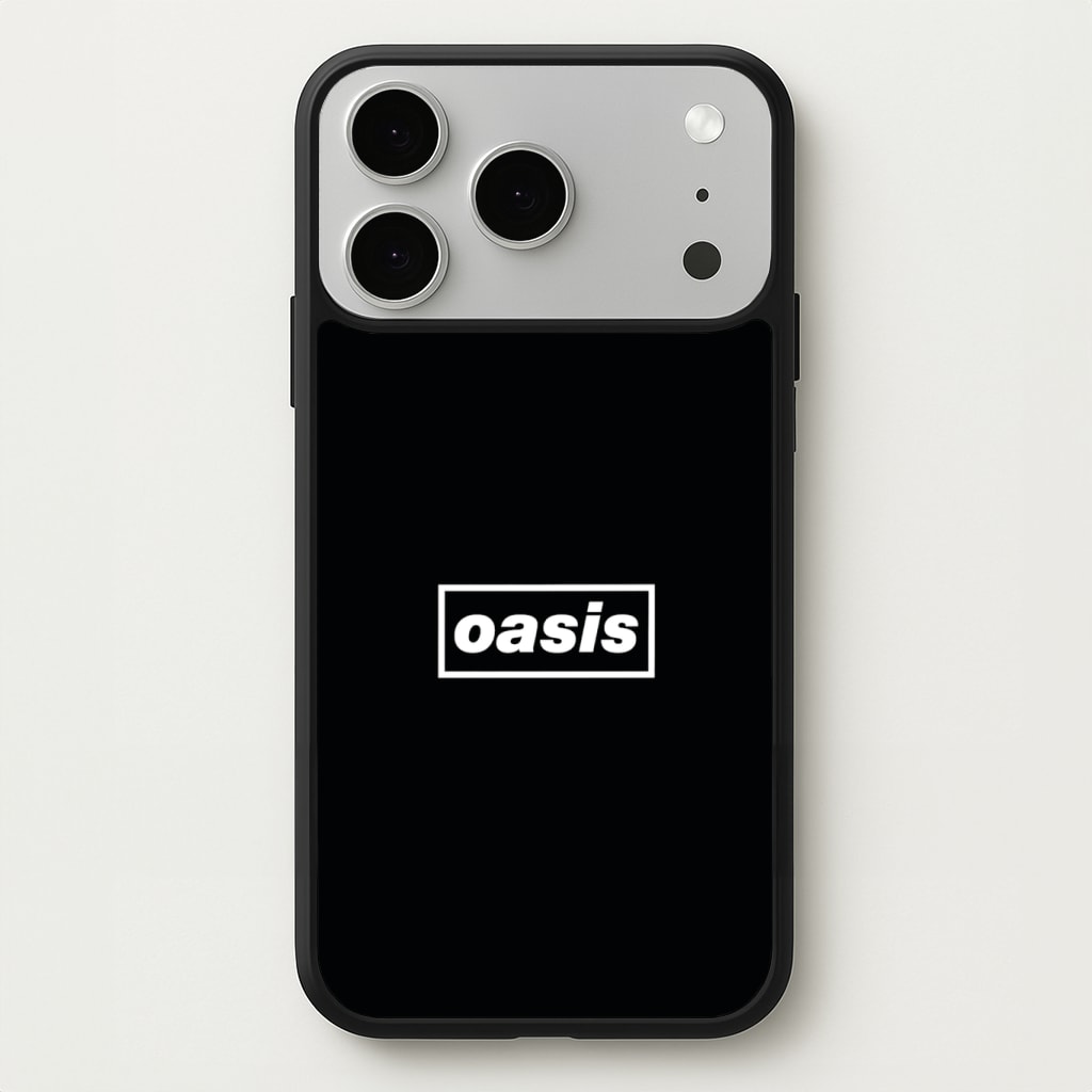 Band Name Black Phone Case
