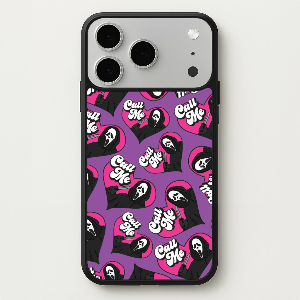 Call Me Heart Pattern Phone Case