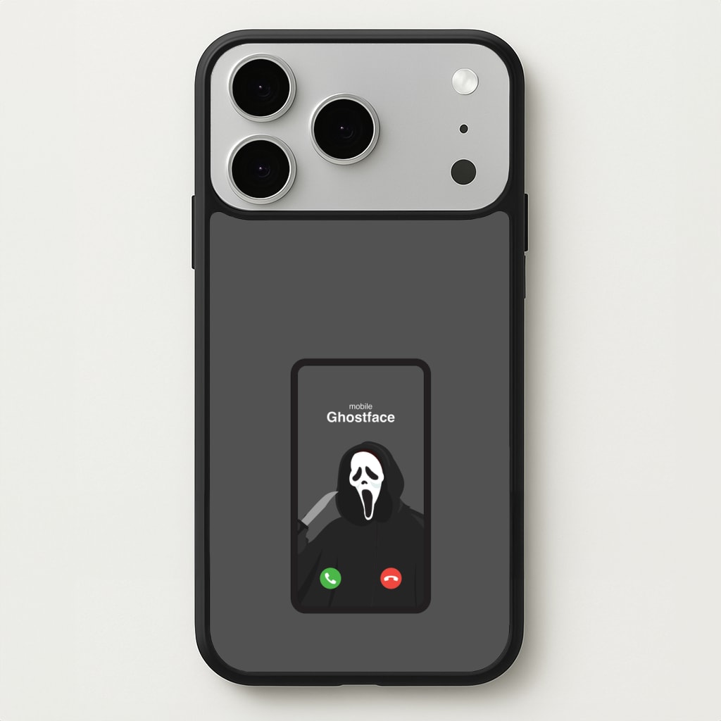 Caller ID Ghostface Phone Case