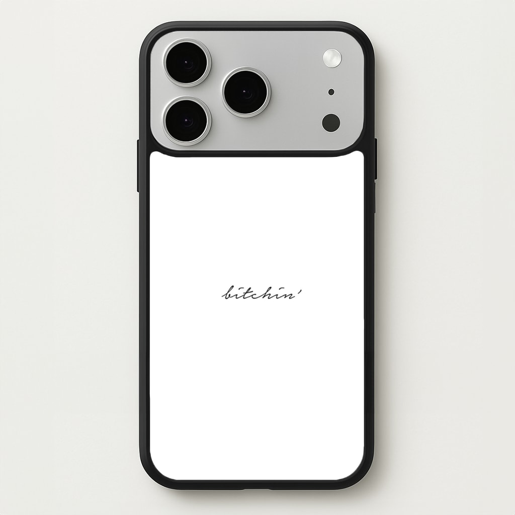 Bitchin' - White Stranger Phone Case